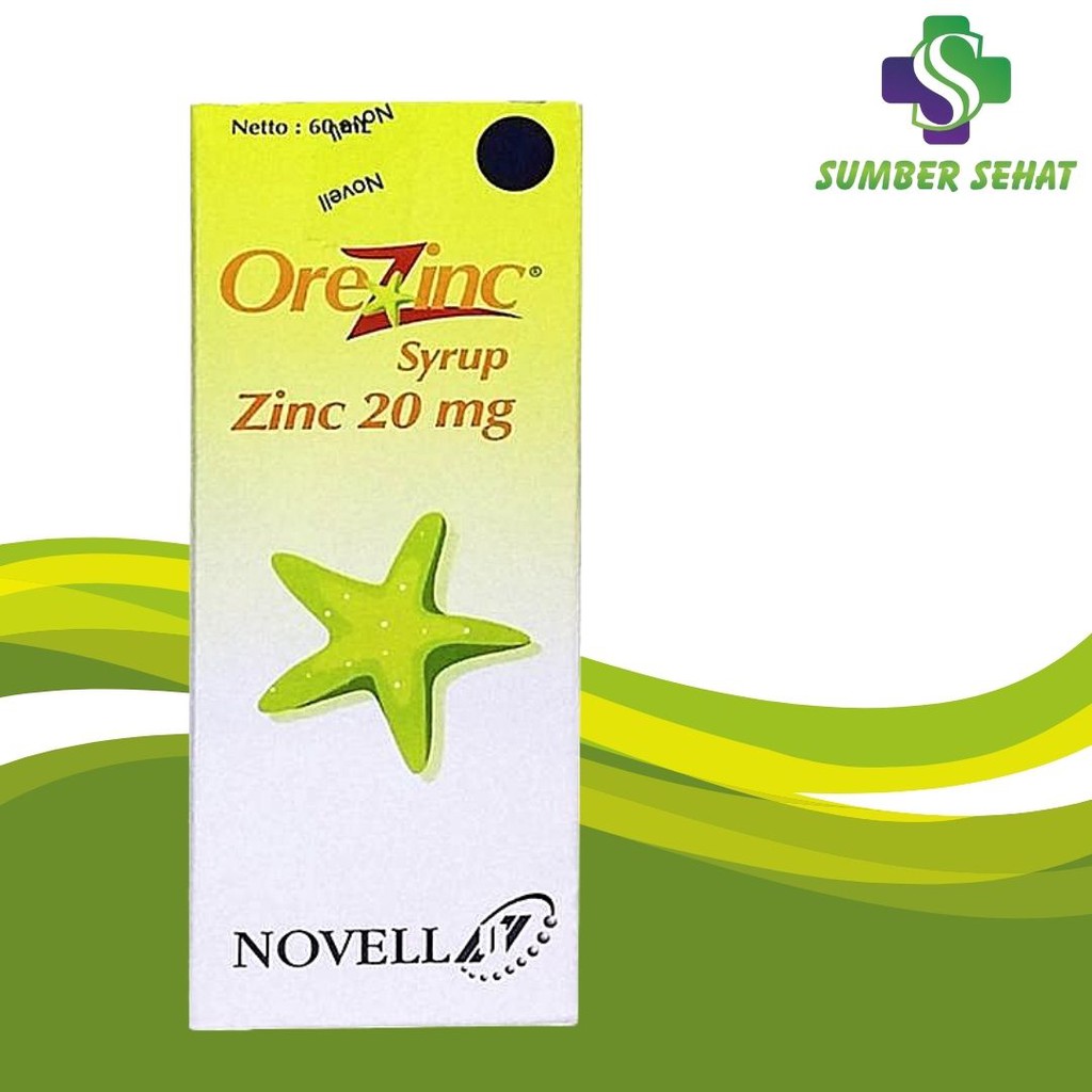 OREZINC SIRUP 60 ML