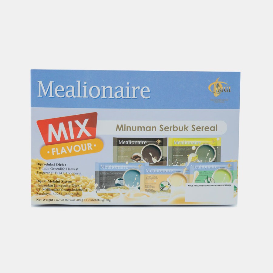 

Ready Stock Minuman Serbuk Sereal MCI Mealionaire Mix