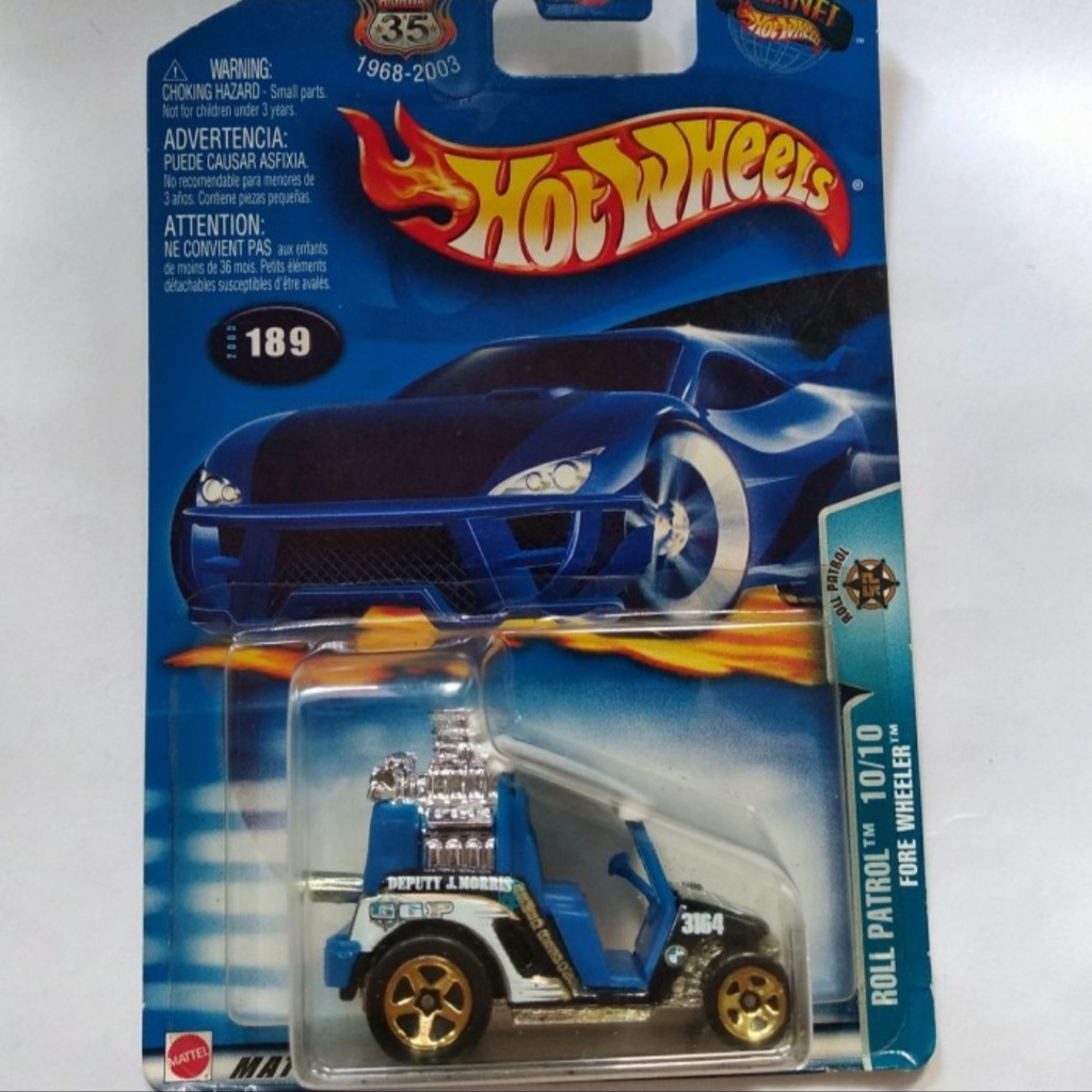 Hot Wheels Fore Wheeler Roll Patrol 2003