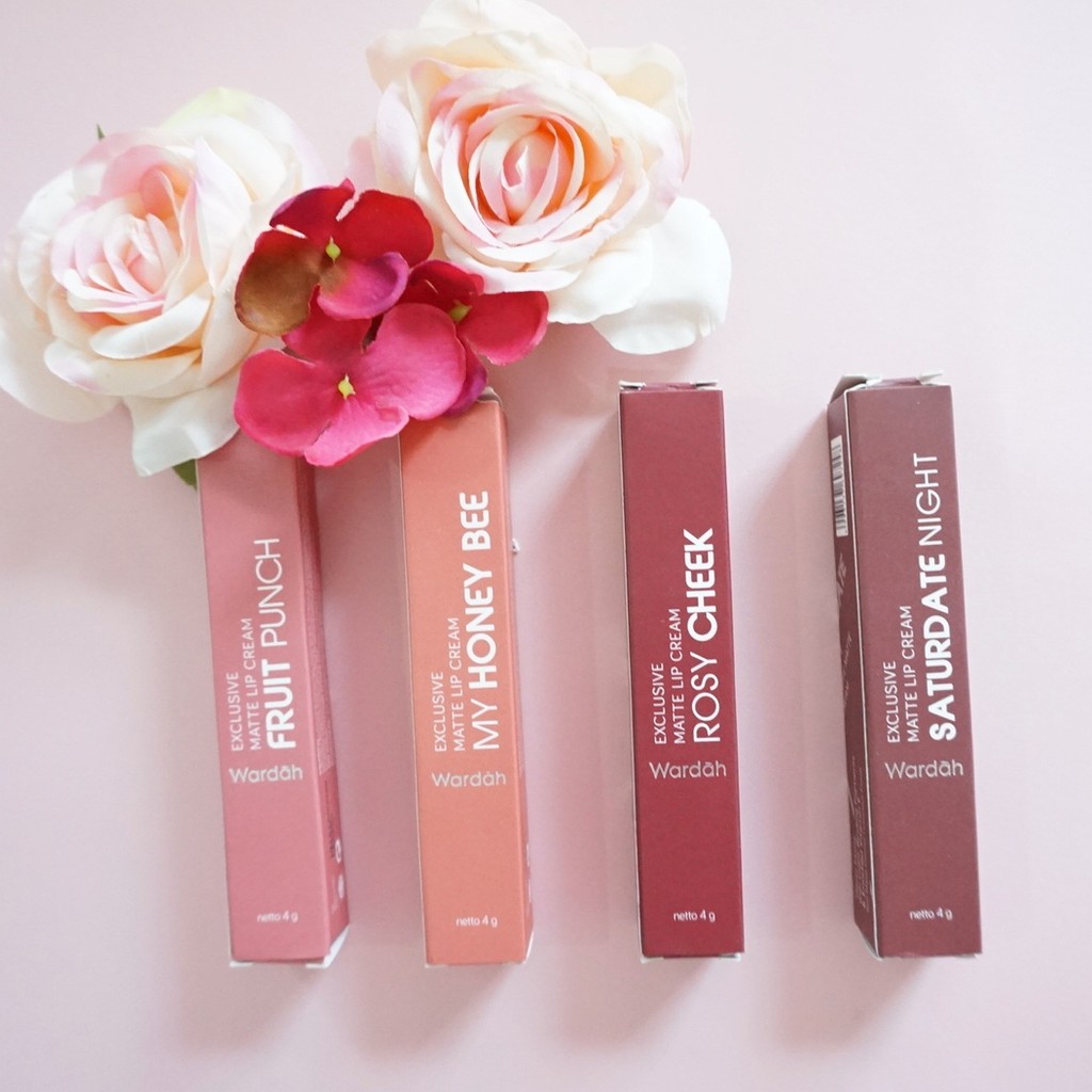 Lipstik Wardah - Exclusive Matte Lip Cream Wardah - Lipstik Matte Wardah Lip Cream