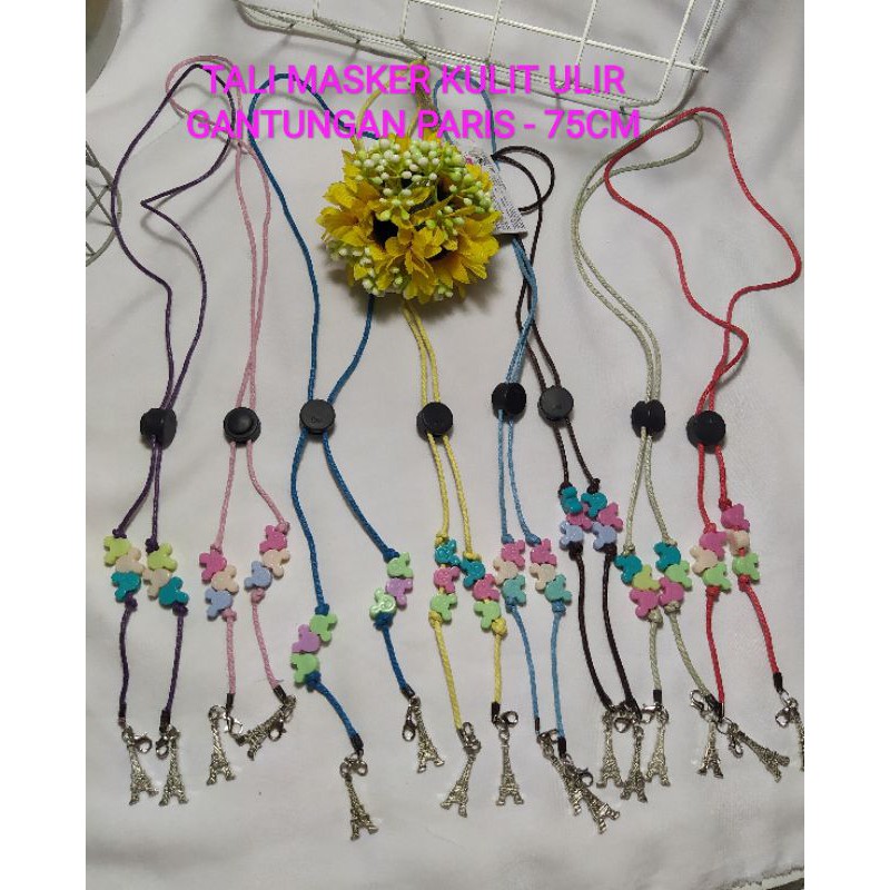 TALI MASKER/PENGAIT HIJAB/KALUNG KULIT ULIR MICKEY 03