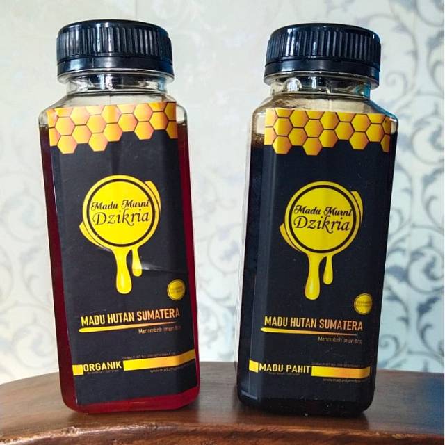 

Madu Murni Madu Asli Madu Hutan DzikriaDzikria 300 gram