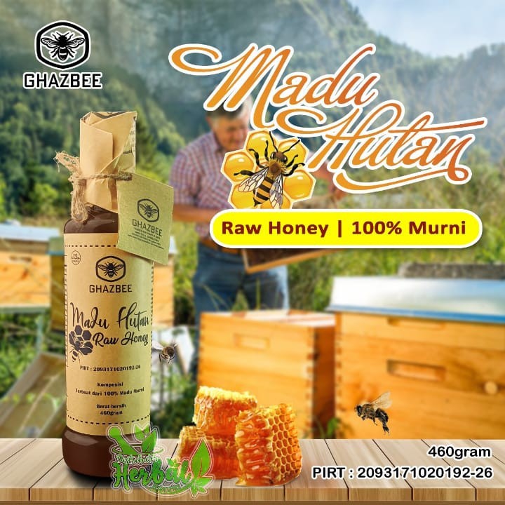 

MADU MURNI RAW HONEY GHAZBEE 360 GR /MADU URAY