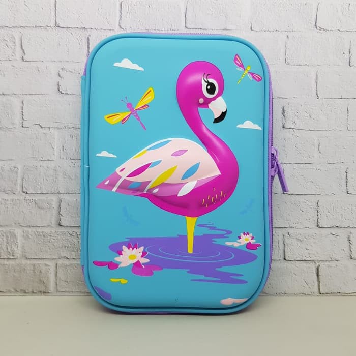 

MNB252 Tempat pensil kotak pensil tempat organiser smiggle - RUSA UNGU