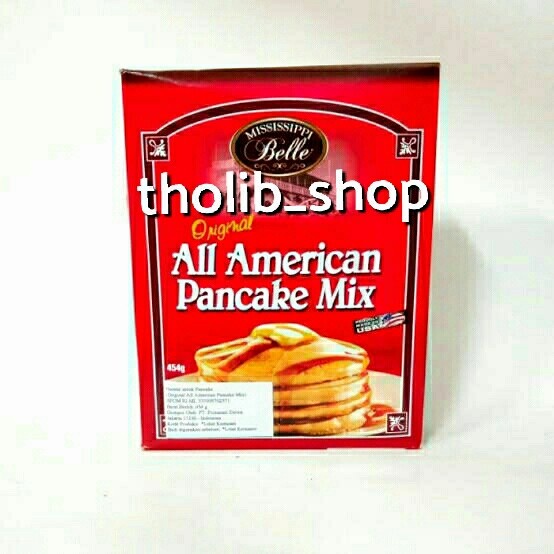 

Mississippi belle original pancake mix 454gr