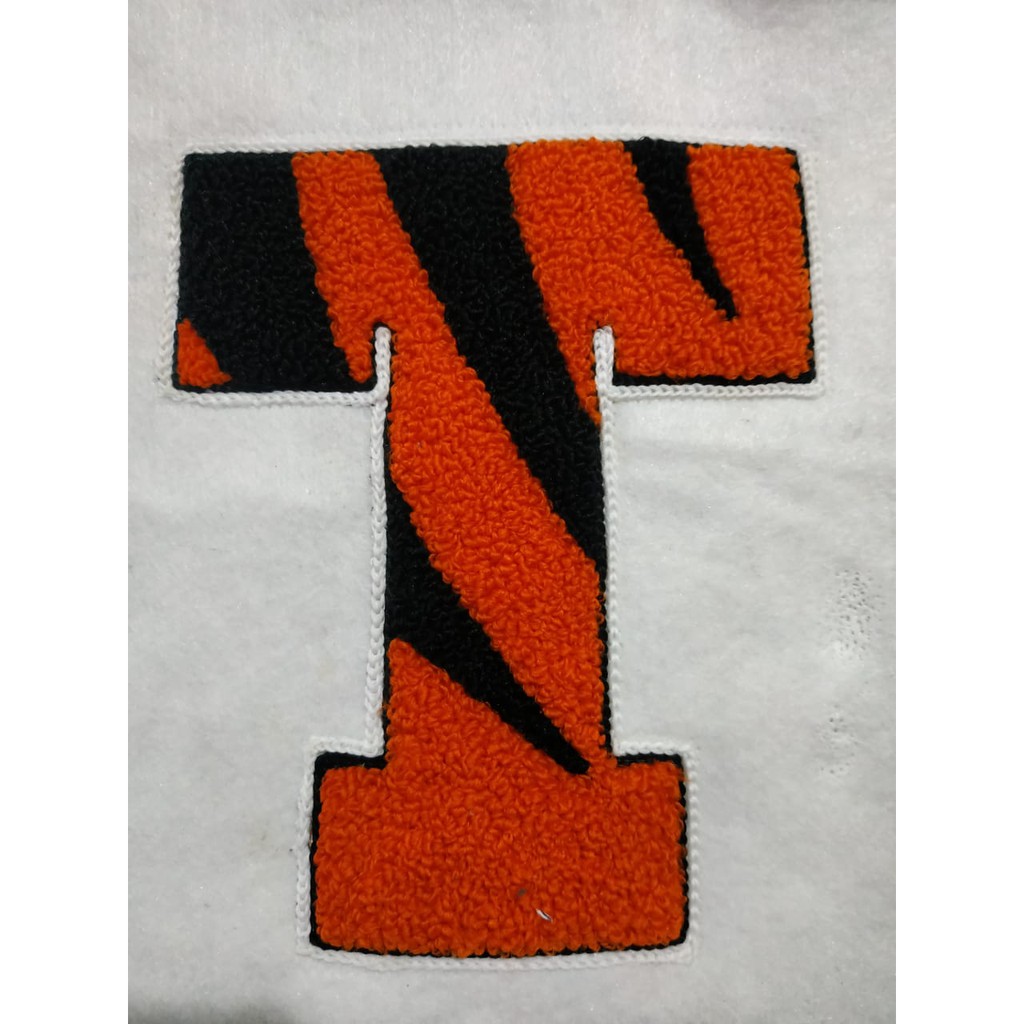 Special Order Patch Emblem T Tigger Alphabet Patch Chenille Embroidery