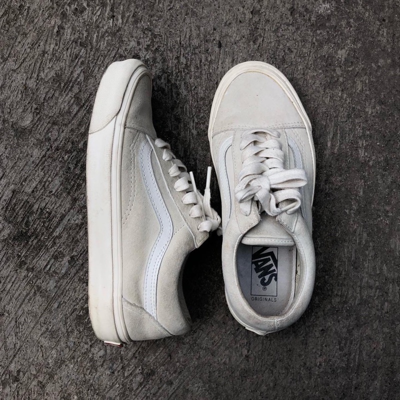 Preloved Vans Vault OG Old Skool LX VLT White