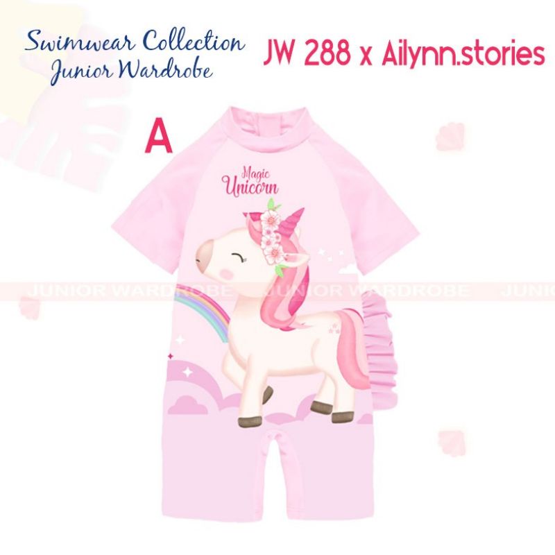 Baju Renang anak perempuan Junior Wardrobe JW 288 Size 08-13