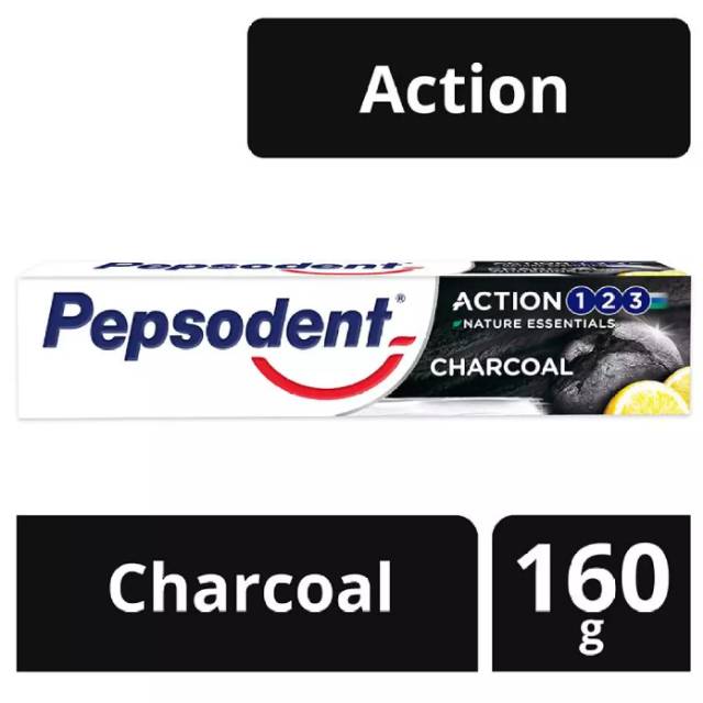 Pepsodent Action 123 Pasta Gigi Charcoal - 160gram