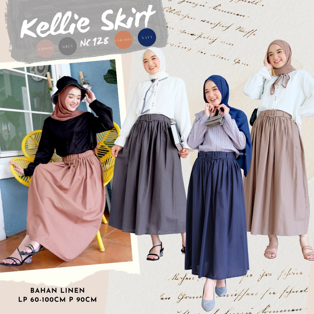 KELLIE SKIRT / ROK / ROK KERJA / ROK PESTA