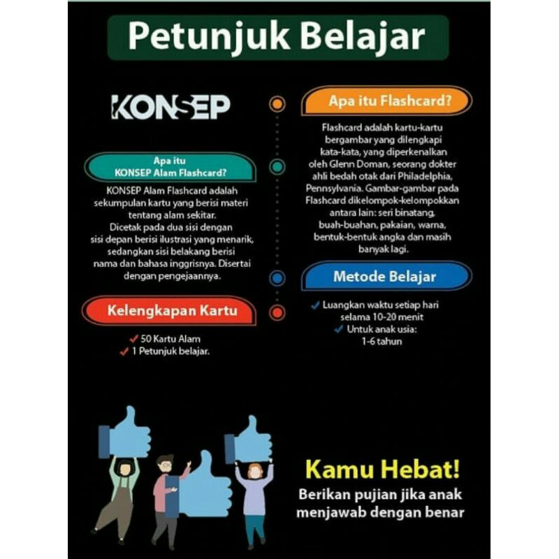 Flash Card Alam Pandai Mengenal Dan Mengingat Alam Sekitar Shopee Indonesia