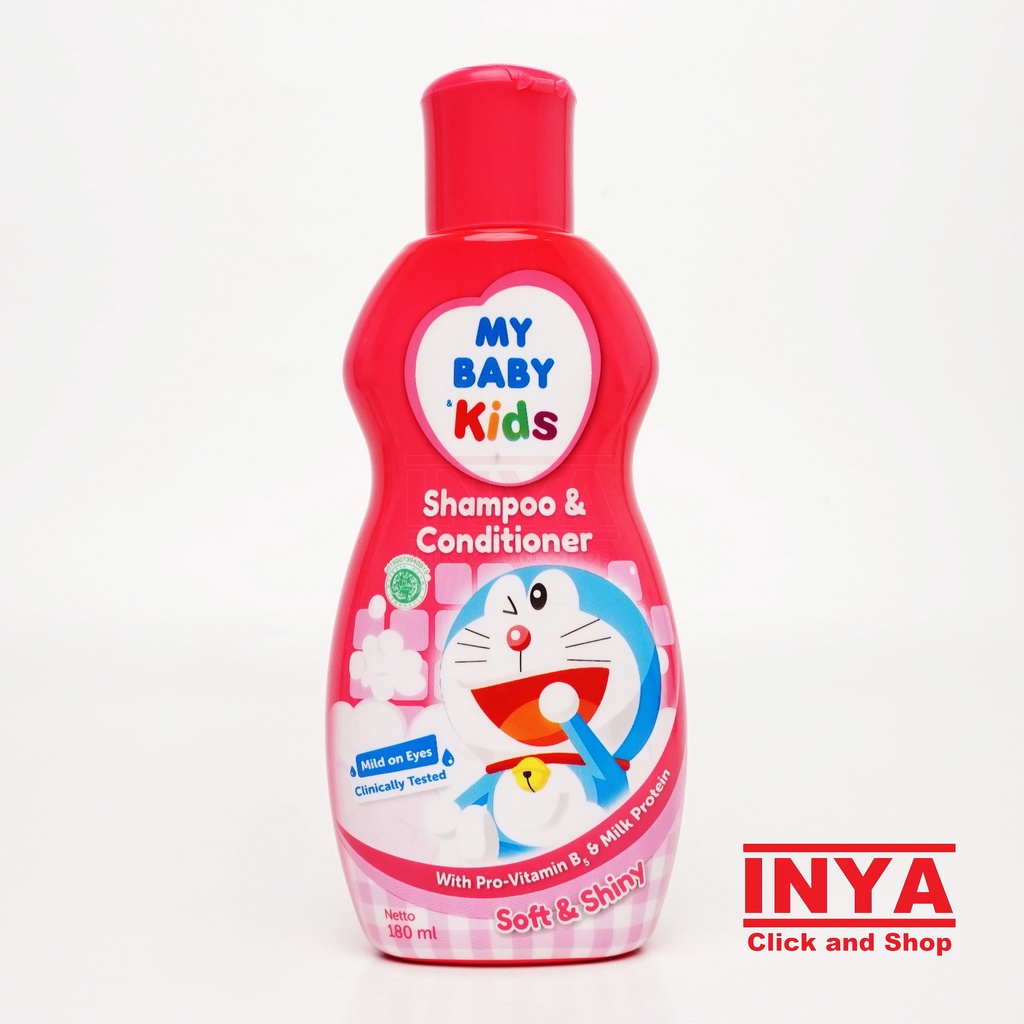 MY BABY KIDS SHAMPOO &amp; CONDITIONER  SOFT &amp; SHINY 180ml