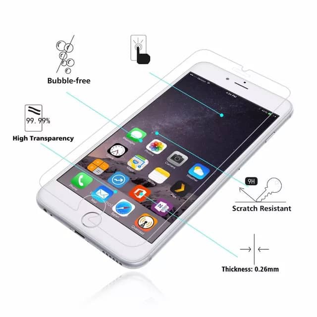 Tempered Glass Pelindung Layar Oppo A15 / A15S / A12 / A12E / A3S / A5S / A5 / A9 / Reno 6.6 / Reno2 / Reno2F / A1K / A57 / F9Pro / F11 / A83 / A77 / F7 / F9