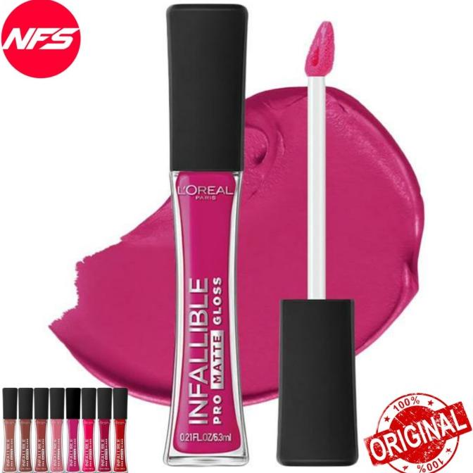 Loreal Infallible Pro Matte Gloss Lipstick-Lip Cream Original