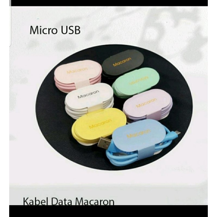 KABEL DATA MACARON MICRO/KABEL DATA IPHON/KABEL DATA TYPE C FASCHARGING