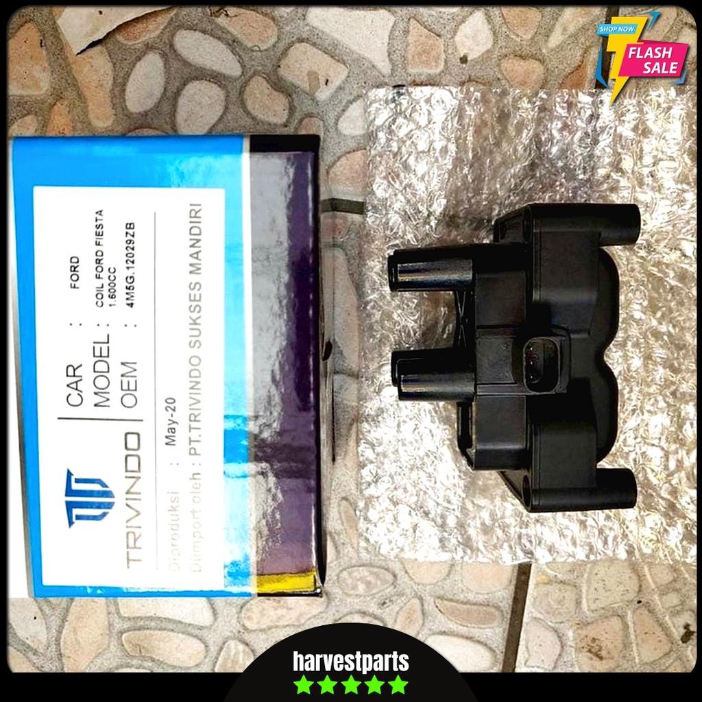 Coil Koil Ford Fiesta 1.6 Coil Fiesta 1600Cc Oem