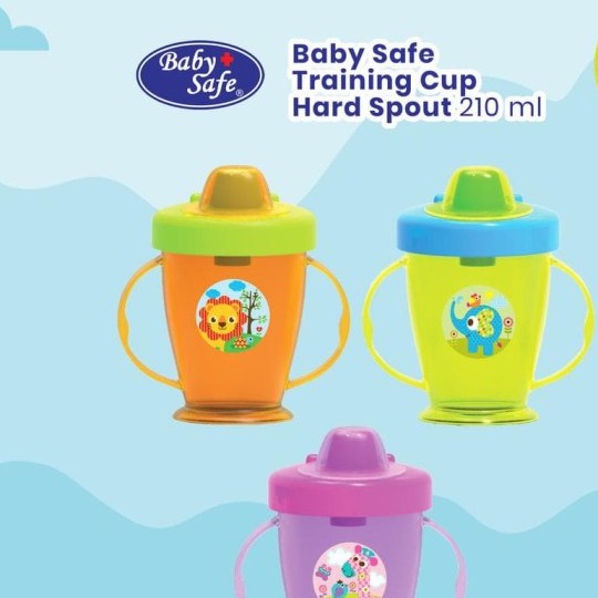 BABY SAFE CUP WITH HARD SPOUT / CANGKIR/GELAS