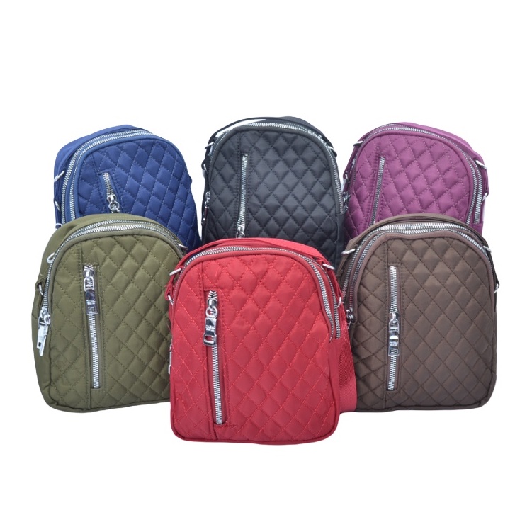 Tas ransel wanita chibao motif polos / Tas ransel wanita IMPORT - 5857