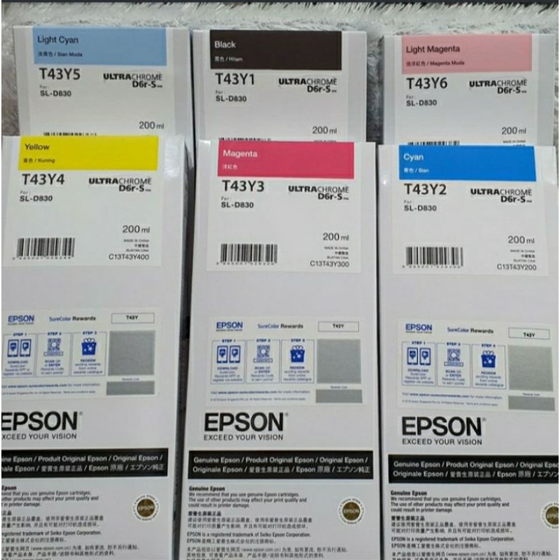 TINTA EPSON SL D830 TINTA EPSON D 830 T43Y