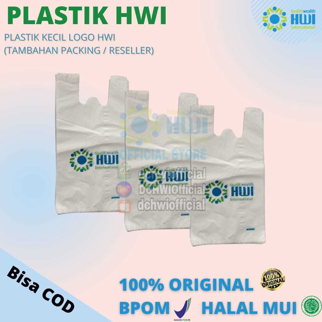 Plastik Besar HWI Produk NesV / nfVitamale/Numaca/ Nusmile / HWIC / CMP / WMP / Spiruthin / Mr.Pro /