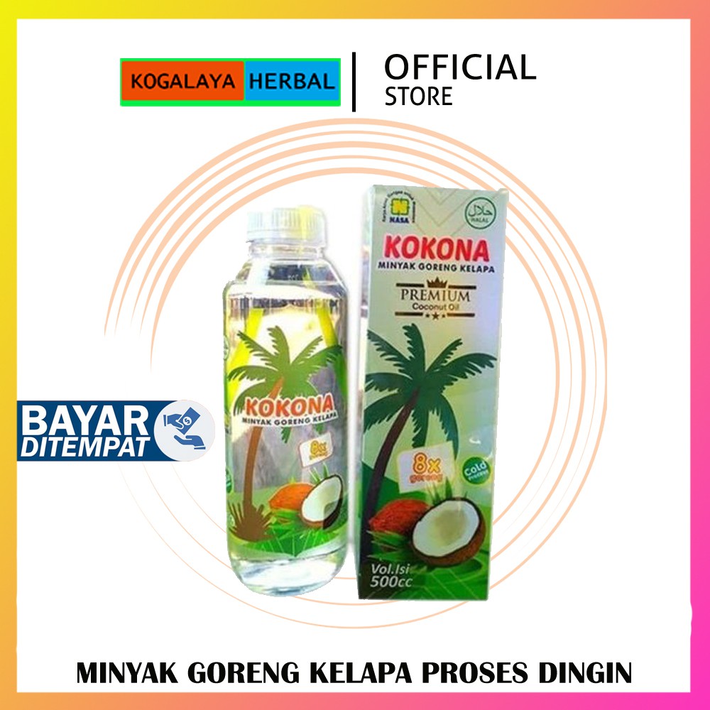 

[COD] MINYAK GORENG KELAPA PROSES DINGIN KOKONA NASA - Minyak Goreng Kelapa Produk Nasa