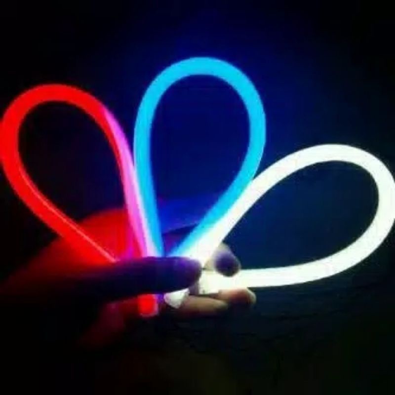 Lampu Alis LED Alis Lampu Motor Ukuran 30 Cm Flexible 12 Volt Universal Semua Motor Bisa