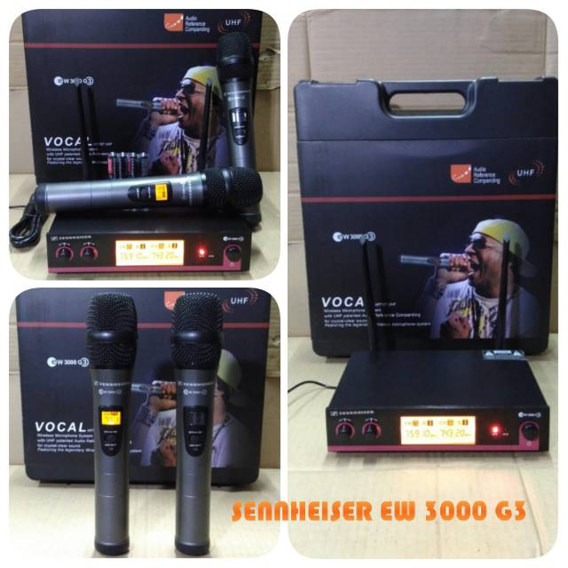 Mic Wireless Sennheiser Ew 3000 g3