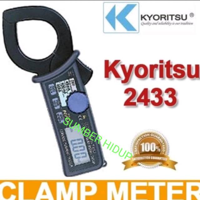 Jual Kyoritsu Leakage Tang Ampere Clamp Meter Alat Ukur