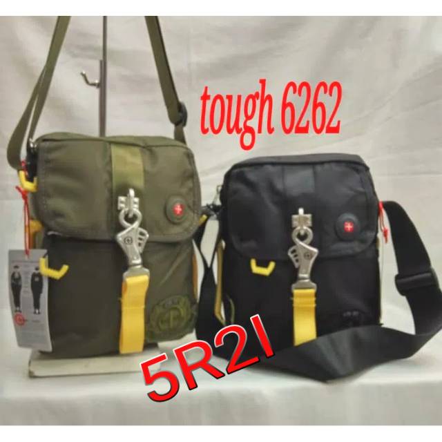 ORIGINAL TOUGH WARRIOR 6262  sling bag Tough TAS selempang army