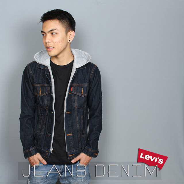 jaket jeans hoodie