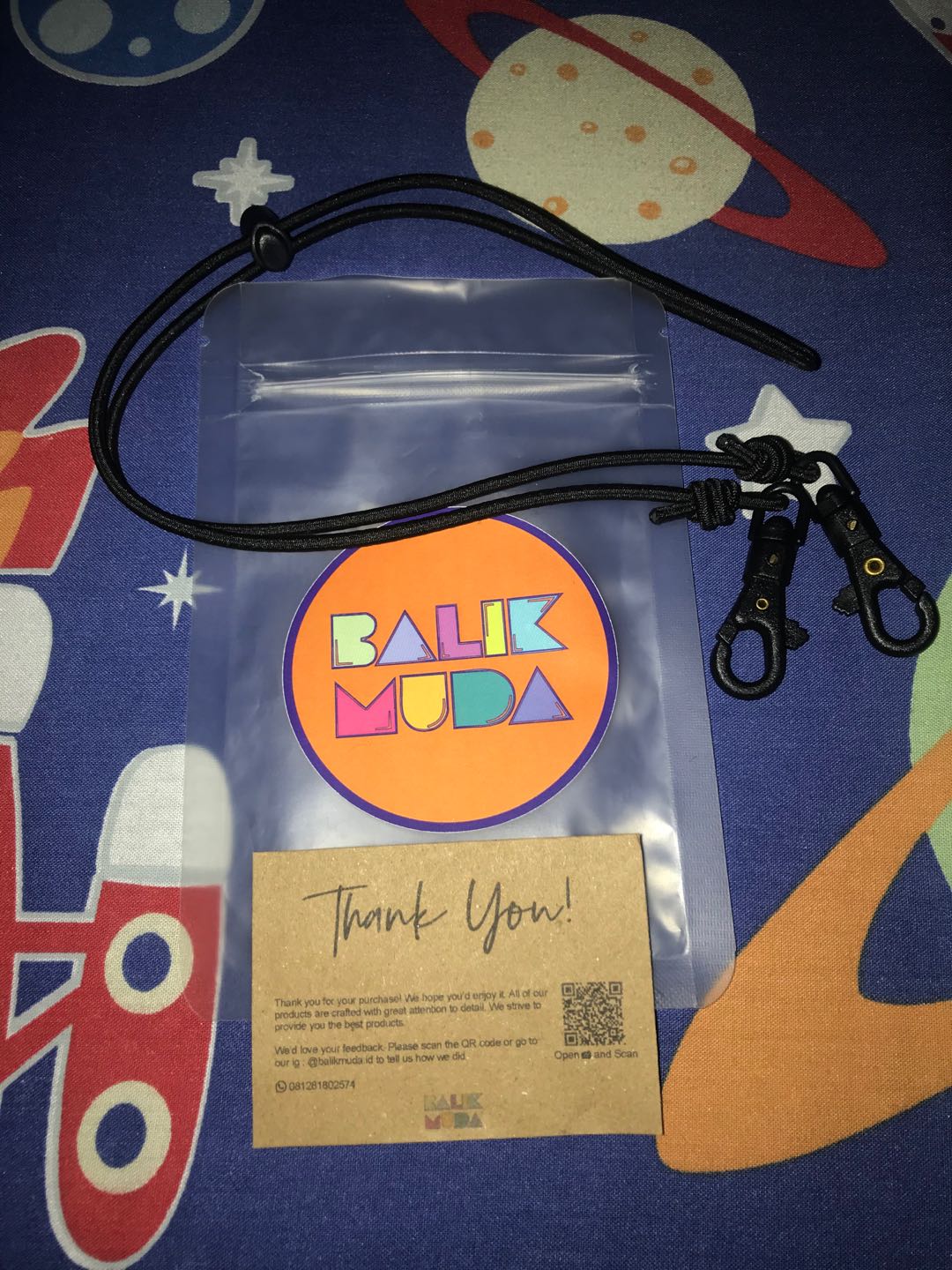 Tali Masker / Strapmask / Biru Muda