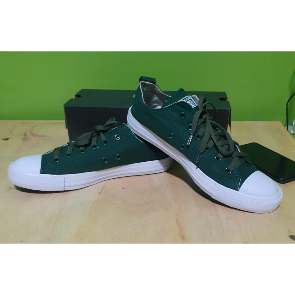 PROMO SEPATU CONVERS ALL STAR CHUCK TAYLOR CT ARMY ALLSTAR GREEN -