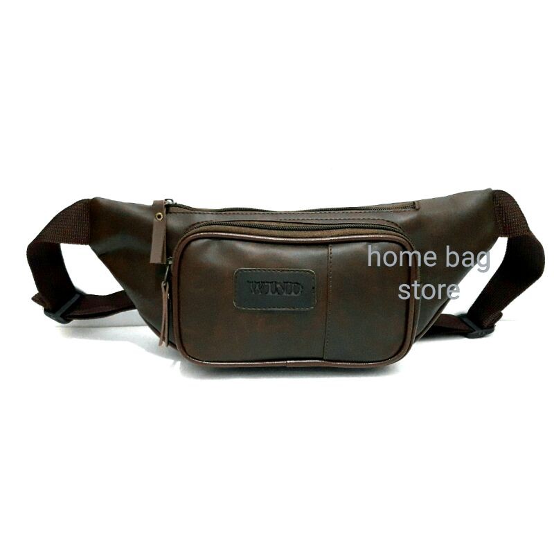 (COD) Waist bag Sintetis 0.2-Tas pinggang-Tas selempang- Sling bag