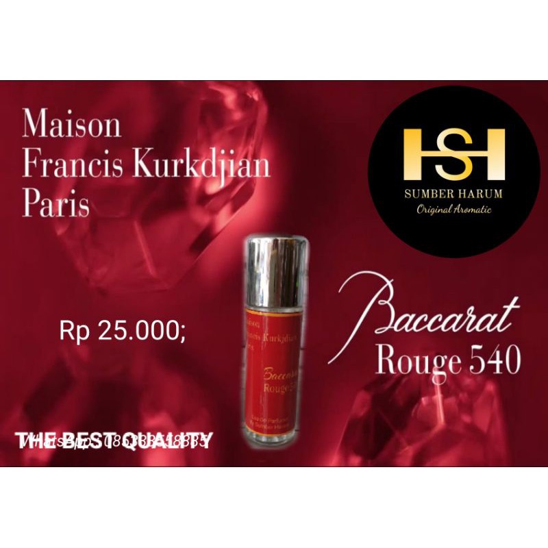 Parfum Baccarat Rouge 540