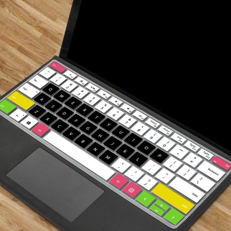 Skin Cover Pelindung Keyboard Silikon Ultra Tipis Lembut Untuk Microsoft Surface Pro7 / Pro6 / 5 / 4 / X 12.3 &quot;