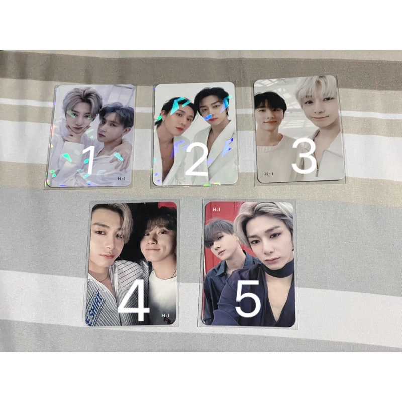 Changkyun I.M Hyungwon Unit photocard MONSTA X