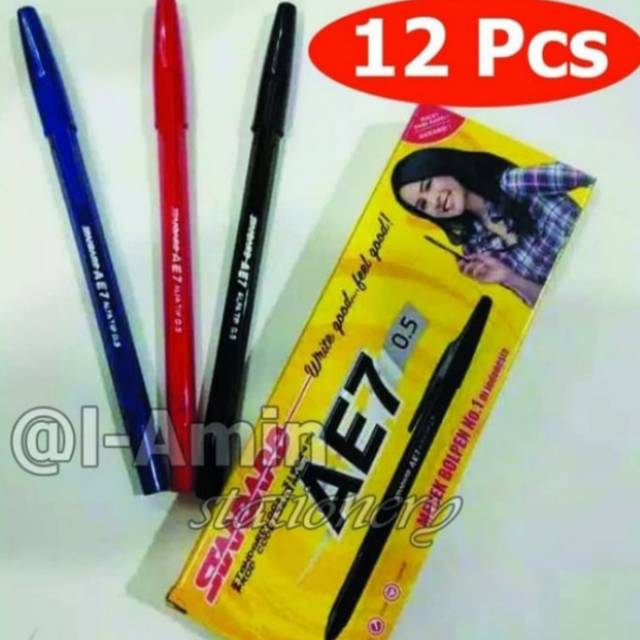 

Pulpen Standar AE 7 Alfatip 0.5 (1 lusin)