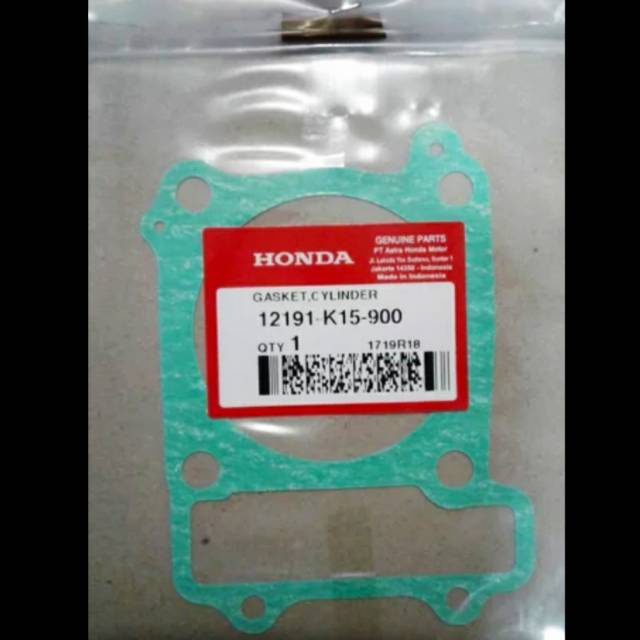 Paking Cylinder Blok Seher - CB150 CB 150 R Old Asli Honda 12191K15900