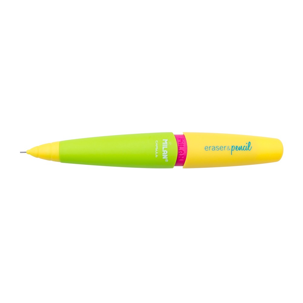 

Milan Mechanical Pencil Pensil Mekanik Dengan Penghapus 0,7mm Edisi Capsule Warna Kuning Hijau 1850219 Yellow Green Mix