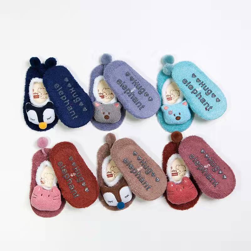 Kaus Kaki Bulu Anak / Kaus Kaki Binatang / Kaus Kaki Bayi / Kaus Kaki Bulu Lembut/C107-108