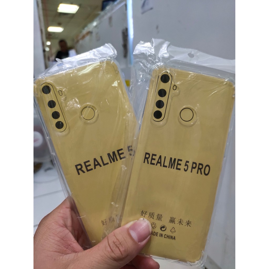 Anticrack Realme 2 2 Pro 3 3 Pro 5 5 Pro 5i 5S Silikon Case Bening Lembut Lentur Transparan Lembut