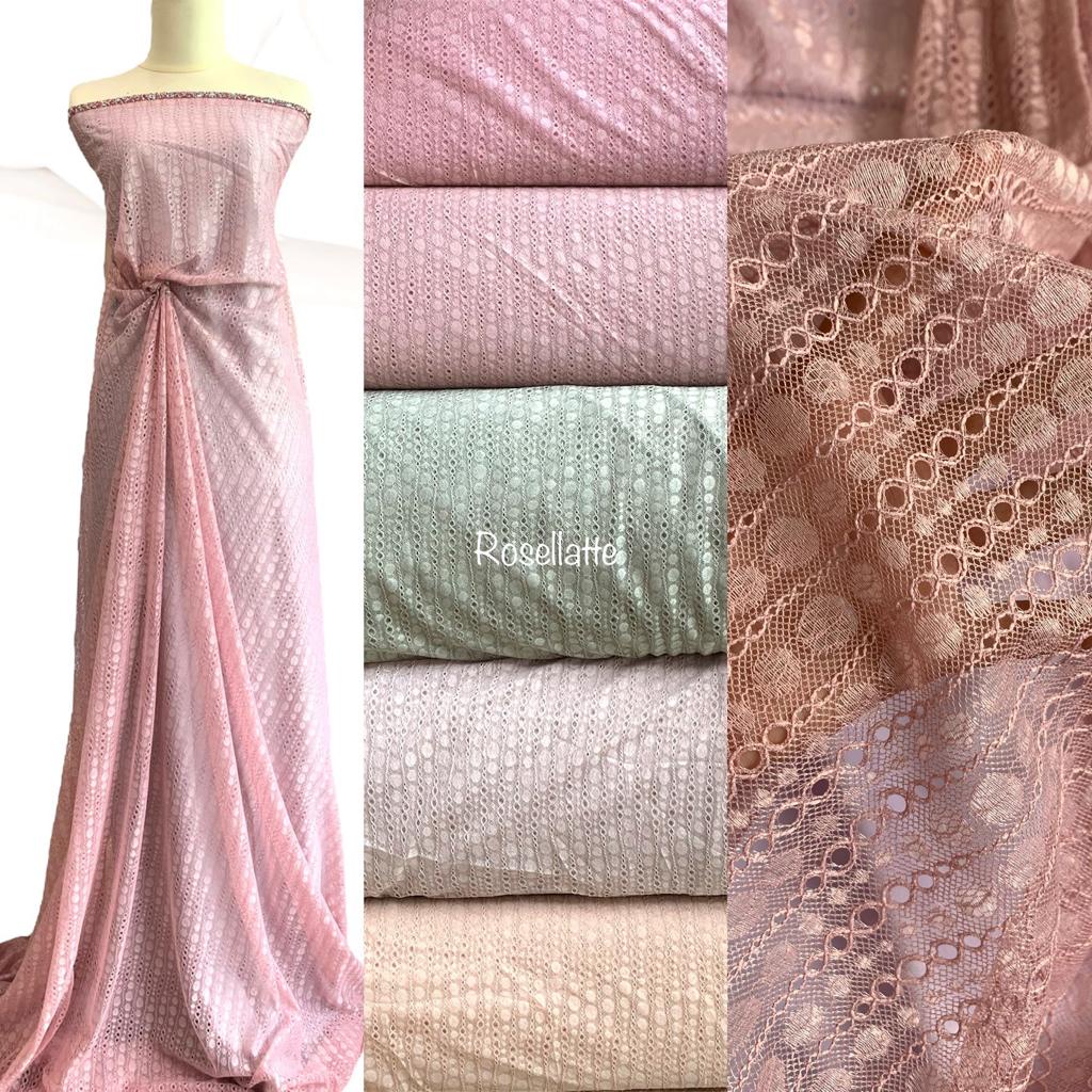 Kain Brokat Vintage Premium