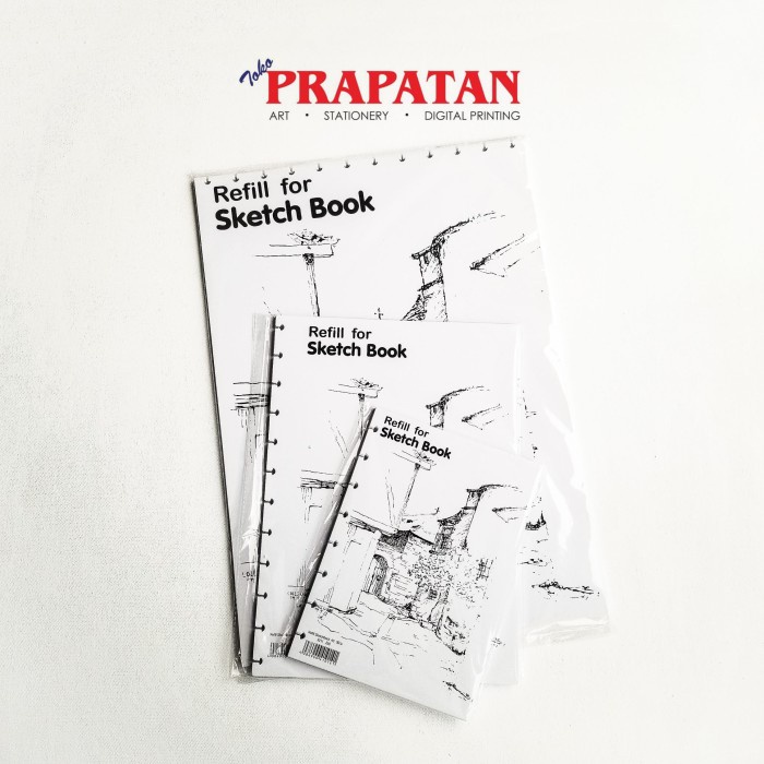 

Sketsagambar- Refill / Isi Ulang Lyra Sketchbook A5 -Buku-Gambar-Sketsa.