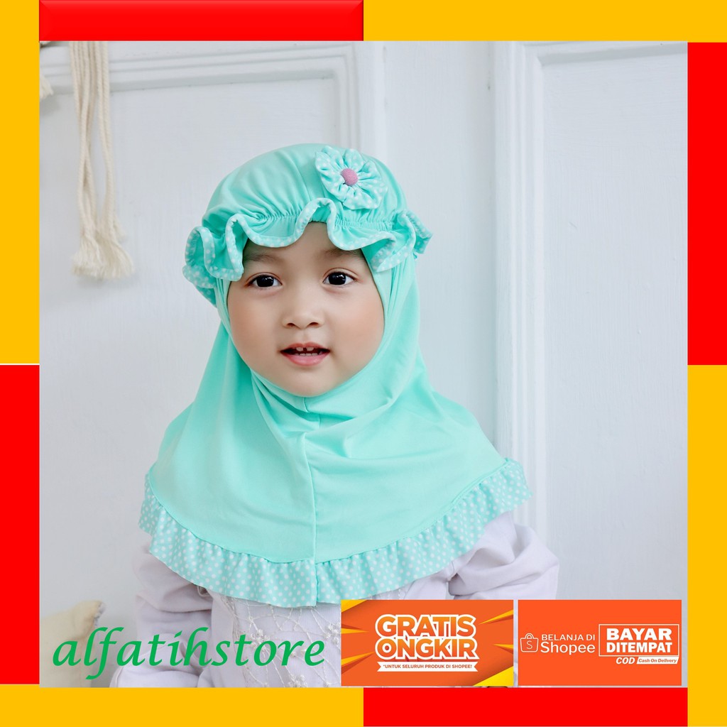 TOP PRODUK JILBAB ANAK TOPI LIST POLKA / JILBAB ANAK LUCU / HIJAB ANAK MURAH / KERUDUNG ANAK PEREMPUAN KERUDUNG ANAK BAYI PEREMPUAN JILBAB ANAK 2 TAHUN HIJAB ANAK BAYI TERBARU
