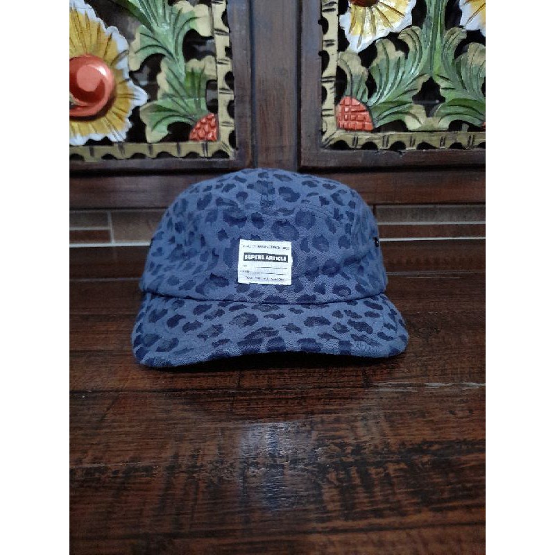 topi 5 panel visor pendek second bekas preloved