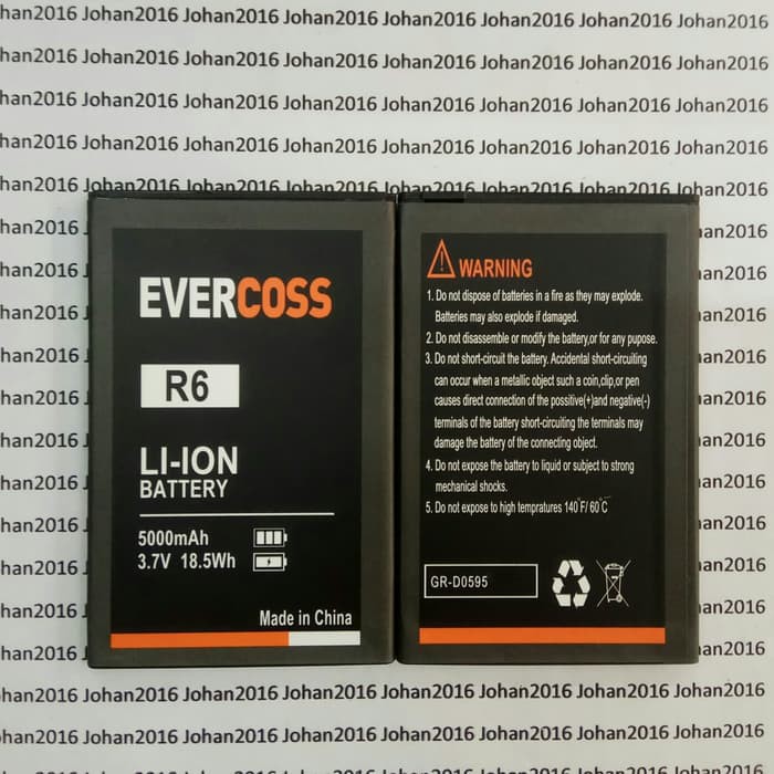 Baterai Original Double Power Evercoss U55 R6 Winner Y Smart Plus