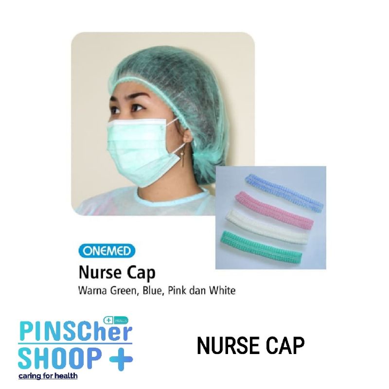 Nurse Cap Onemed Penutup Kepala Surgical