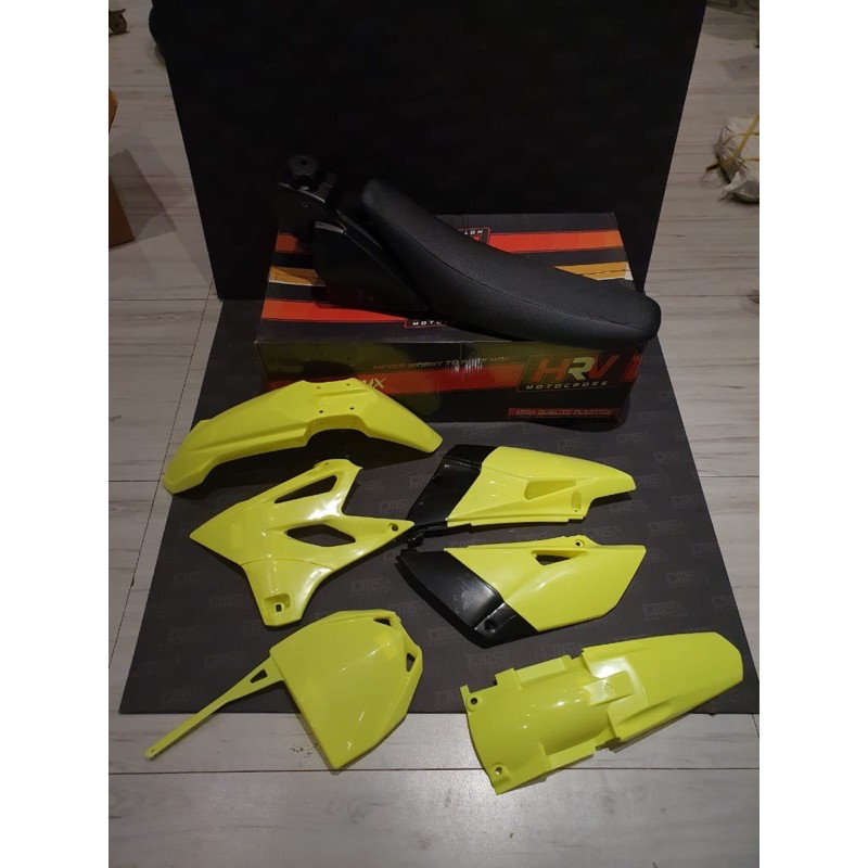 Body Trail Set HRV YZ 85 New Hijau Stabilo