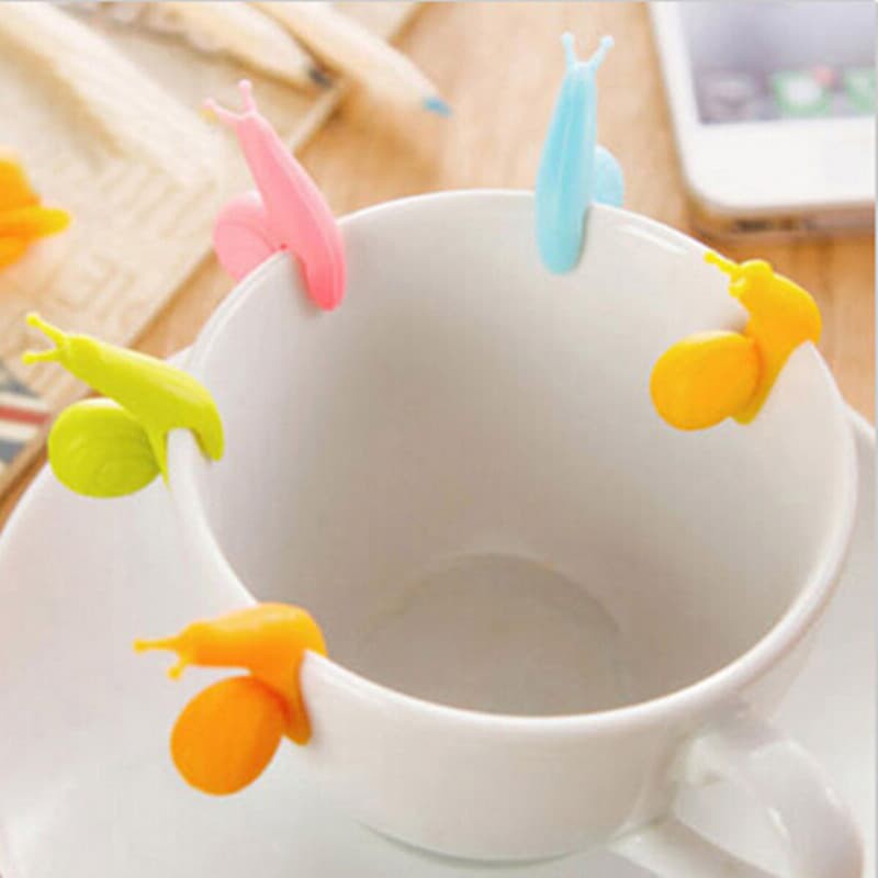 Silicone Tea Bag Holder - Snail Shape