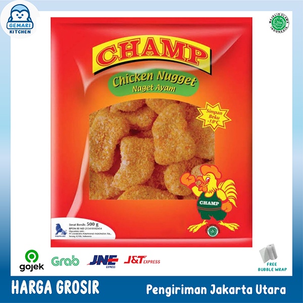 CHAMP CHICKEN NUGGET 250 GRAM &amp; 500 GRAM